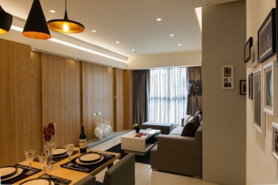 80后夫妻59平木色婚房 看小户型如何扩容