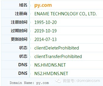 域名投资崭露头角成新宠 小米同程爱奇艺出手两字母域名