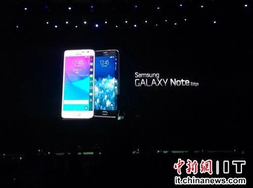  三星发布GALAXY Note 4:金属边框 配5.7寸2K屏幕