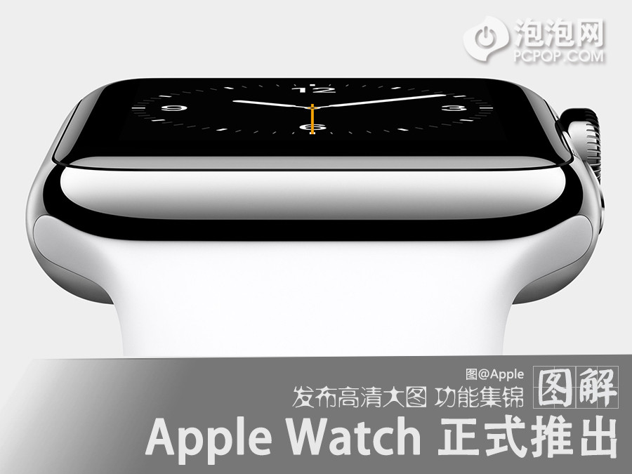 售价349美元起 Apple Watch功能图解