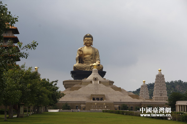 佛光山一景.(中国台湾网 王怡然 摄