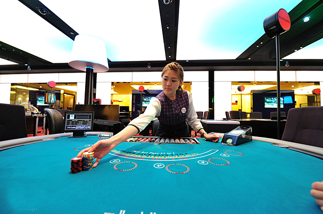 网友赴韩国偷拍首尔豪华赌场的内部场景