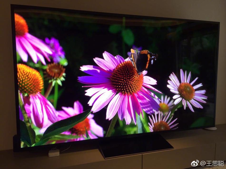 王思聪晒100寸电视 全国首台售价499999元