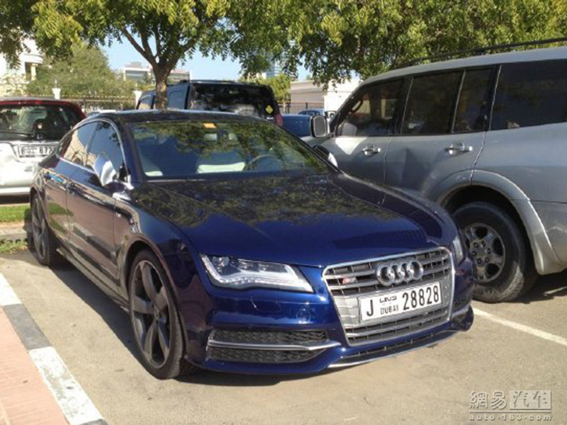 迪拜大学停车场豪车一瞥 堪比车展