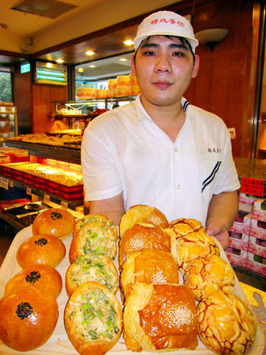 最经典"台式面包":菠萝,葱花面包当选_台湾商情_经贸_中国台湾网